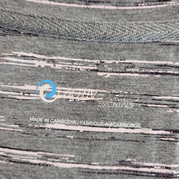 Short Sleeve Active Workout T Shirt Plus Size 2X - Picture 2 of 9